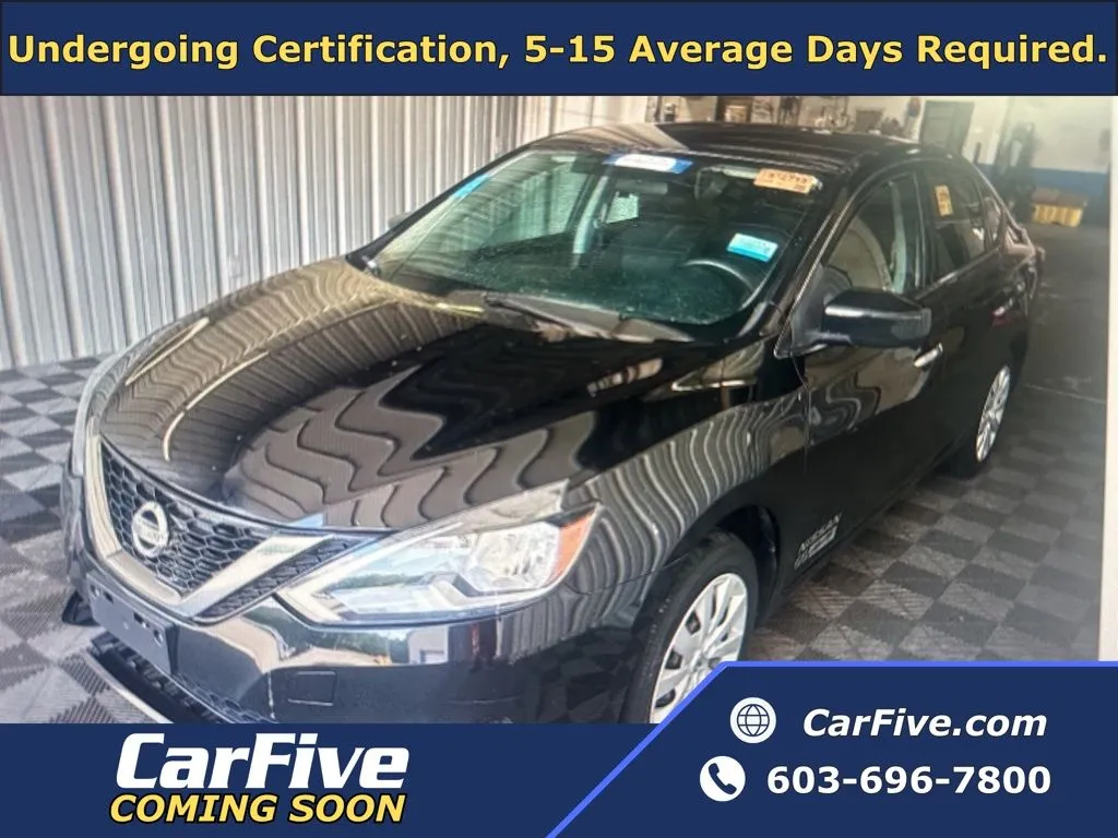 Black 2019 Nissan Sentra S for sale in Plaistow, NH