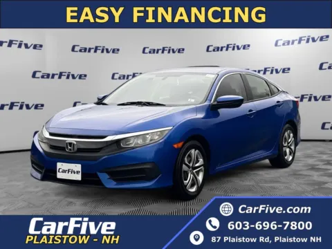 Blue 2017 Honda Civic LX for sale in Plaistow, NH