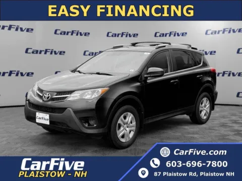 Black 2014 Toyota RAV4 LE for sale in Plaistow, NH