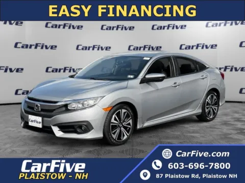 Silver 2016 Honda Civic EX-L for sale in Plaistow, NH