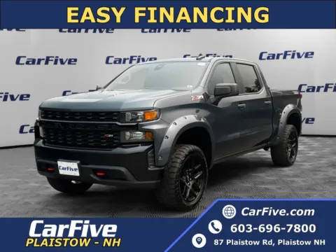 Gray 2021 Chevrolet Silverado 1500 Custom Trail Boss for sale in Plaistow, NH