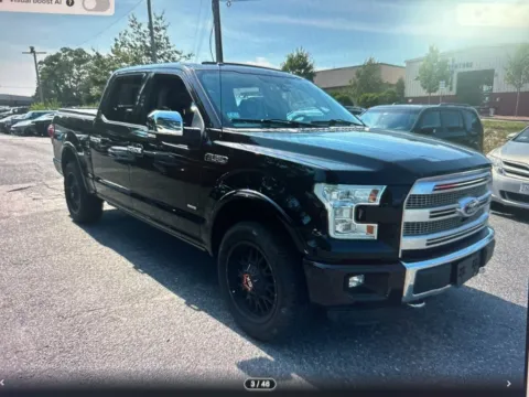 Another view of 2015 Ford F-150 Platinum for sale in Plaistow, NH at CarFive Plaistow, NH