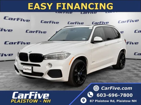 White 2017 BMW X5 xDrive50i for sale in Plaistow, NH