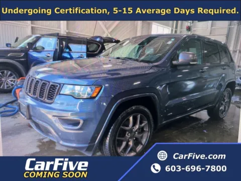 Blue 2021 Jeep Grand Cherokee 80th Anniversary Edition for sale in Plaistow, NH