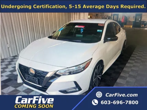 White 2020 Nissan Sentra SR for sale in Plaistow, NH