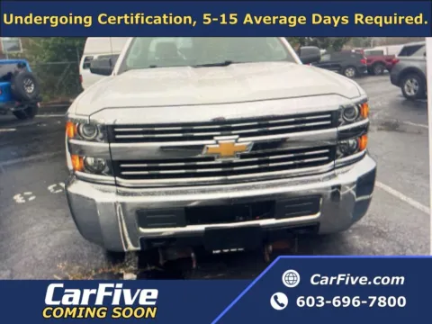 White 2017 Chevrolet Silverado 2500HD Work Truck for sale in Plaistow, NH