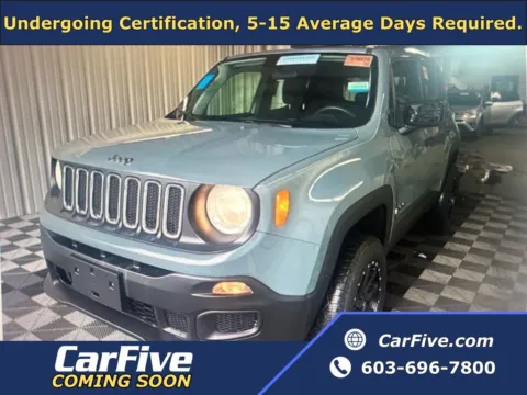 Gray 2018 Jeep Renegade Sport for sale in Plaistow, NH