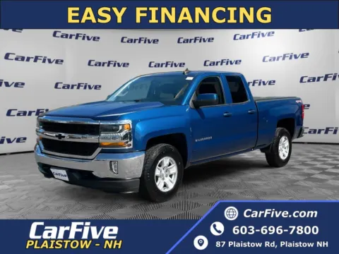 Blue 2017 Chevrolet Silverado 1500 LT for sale in Plaistow, NH
