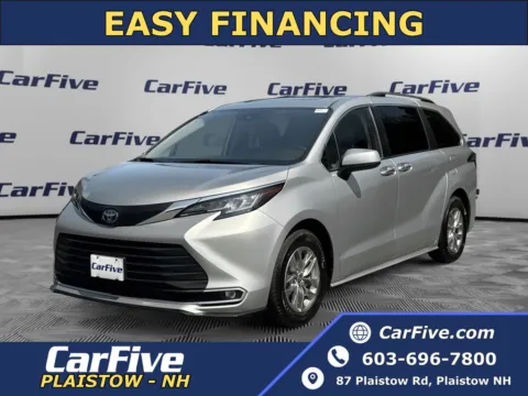 Black 2021 Toyota Sienna XLE for sale in Plaistow, NH