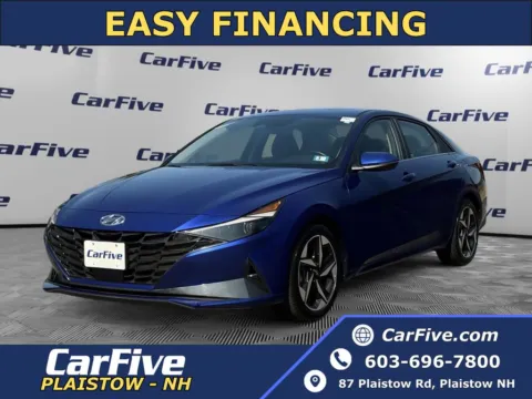 Blue 2022 Hyundai Elantra Limited for sale in Plaistow, NH