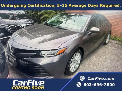 Gray 2018 Toyota Camry LE for sale in Plaistow, NH