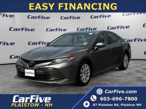 Gray 2018 Toyota Camry LE for sale in Plaistow, NH