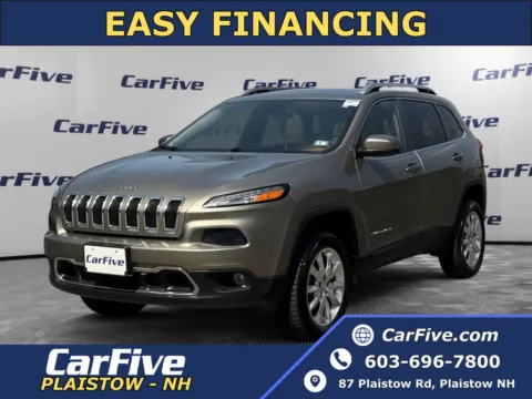 Brown 2016 Jeep Cherokee Limited for sale in Plaistow, NH