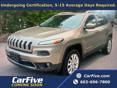 Brown 2016 Jeep Cherokee Limited for sale in Plaistow, NH
