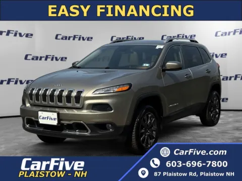 Brown 2016 Jeep Cherokee Limited for sale in Plaistow, NH