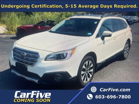 White 2016 Subaru Outback 2.5i for sale in Plaistow, NH