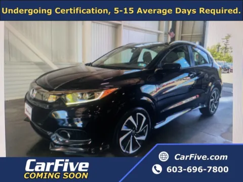 Black 2019 Honda HR-V Sport for sale in Plaistow, NH