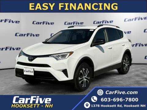 White 2018 Toyota RAV4 LE for sale in Plaistow, NH