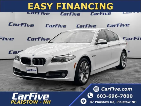 White 2016 BMW 5 Series 528i xDrive for sale in Plaistow, NH