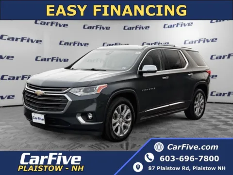 Gray 2018 Chevrolet Traverse Premier for sale in Plaistow, NH