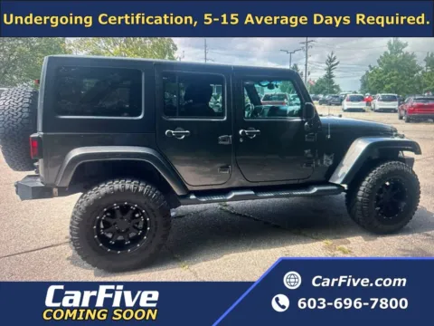 Gray 2017 Jeep Wrangler Unlimited Sahara for sale in Plaistow, NH
