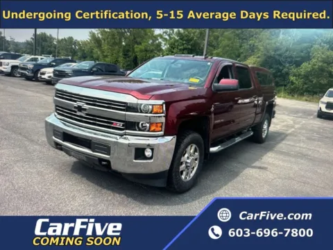 Red 2016 Chevrolet Silverado 2500HD LT for sale in Plaistow, NH