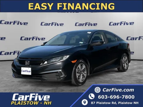 Black 2020 Honda Civic LX for sale in Plaistow, NH