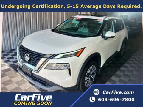 White 2021 Nissan Rogue SV for sale in Plaistow, NH