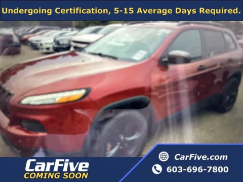 Red 2017 Jeep Cherokee Altitude for sale in Plaistow, NH