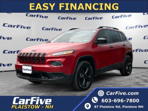 Red 2017 Jeep Cherokee Altitude for sale in Plaistow, NH