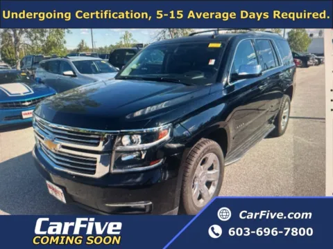 Black 2016 Chevrolet Tahoe LTZ for sale in Plaistow, NH
