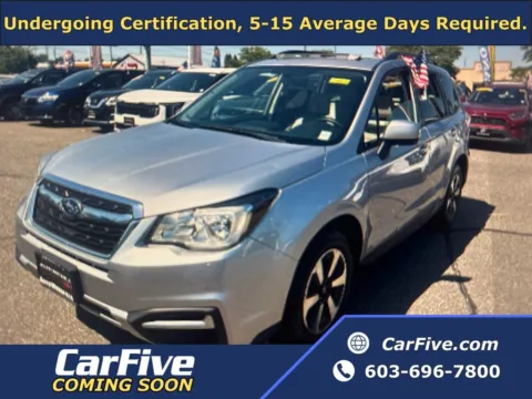 Silver 2017 Subaru Forester 2.5i Premium for sale in Plaistow, NH