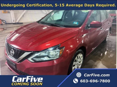Red 2017 Nissan Sentra SV for sale in Plaistow, NH