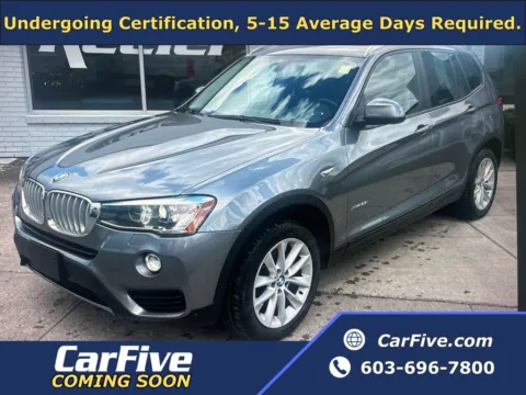 Gray 2017 BMW X3 xDrive28i for sale in Plaistow, NH