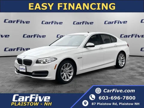 White 2014 BMW 5 Series 535i xDrive for sale in Plaistow, NH