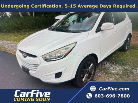 White 2015 Hyundai Tucson GLS for sale in Plaistow, NH
