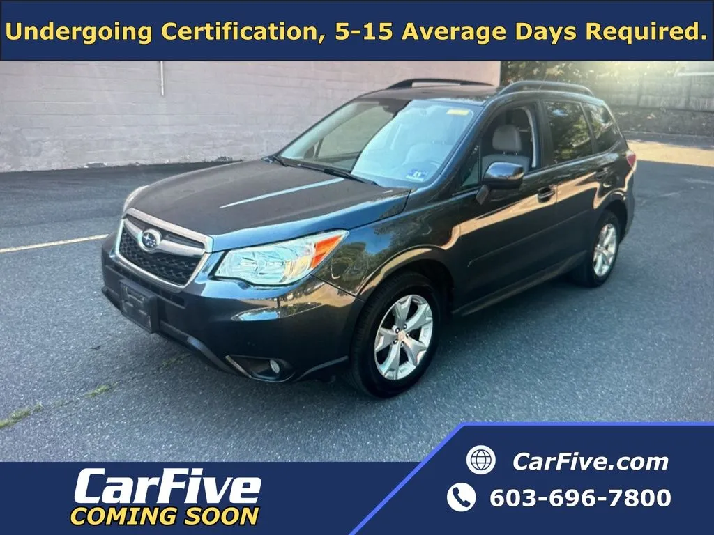 Gray 2015 Subaru Forester 2.5i Premium for sale in Plaistow, NH