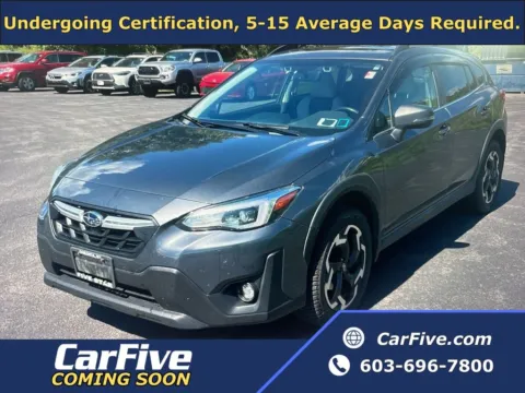 Gray 2021 Subaru Crosstrek Limited for sale in Plaistow, NH