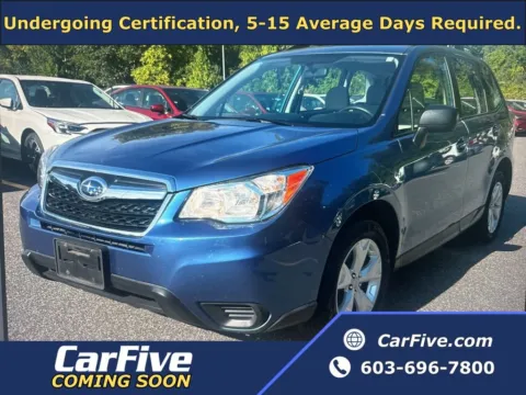 Blue 2015 Subaru Forester 2.5i for sale in Plaistow, NH