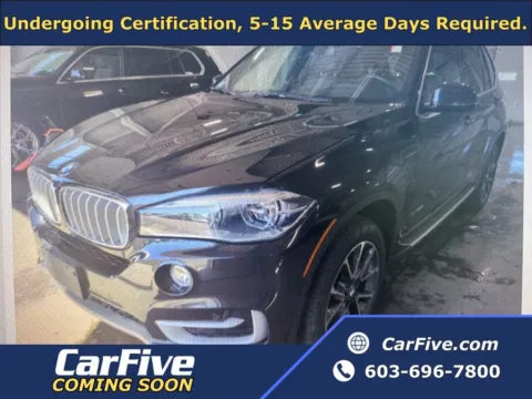 Black 2018 BMW X5 xDrive50i for sale in Plaistow, NH