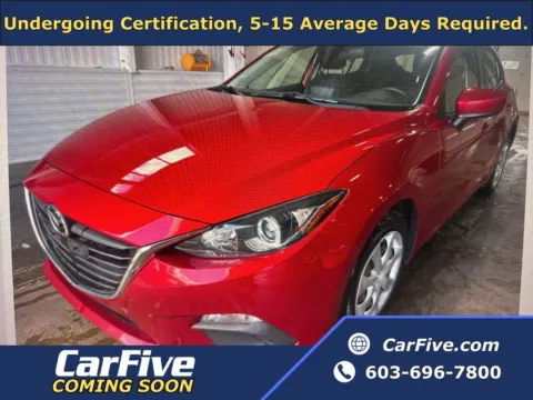 Red 2015 Mazda Mazda3 i Sport for sale in Plaistow, NH