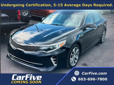 Black 2016 Kia Optima SX for sale in Plaistow, NH