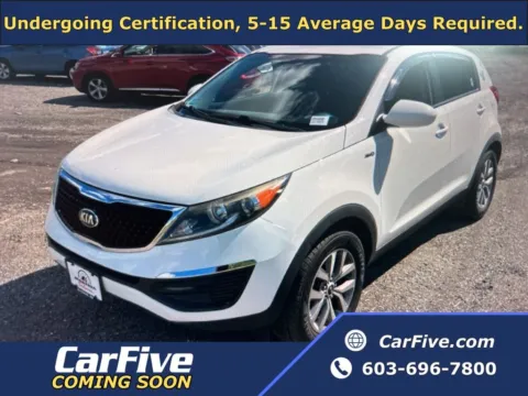 White 2015 Kia Sportage LX for sale in Plaistow, NH