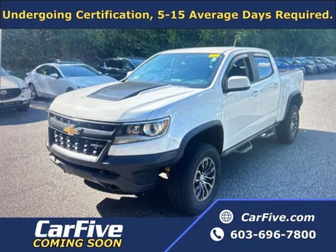 White 2018 Chevrolet Colorado ZR2 for sale in Plaistow, NH