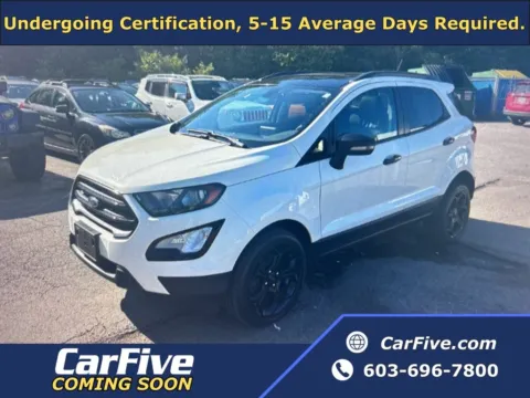 White 2021 Ford EcoSport SES for sale in Plaistow, NH