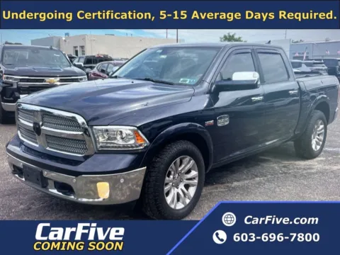 Blue 2016 Ram 1500 Laramie Longhorn for sale in Plaistow, NH