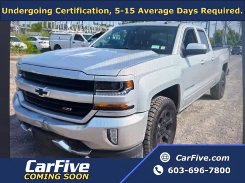 Silver 2018 Chevrolet Silverado 1500 LT for sale in Plaistow, NH