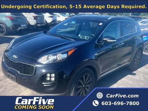 Black 2018 Kia Sportage EX for sale in Plaistow, NH