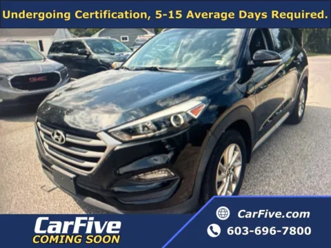 Black 2017 Hyundai Tucson SE Plus for sale in Plaistow, NH