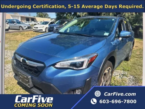 Blue 2023 Subaru Crosstrek Limited for sale in Plaistow, NH